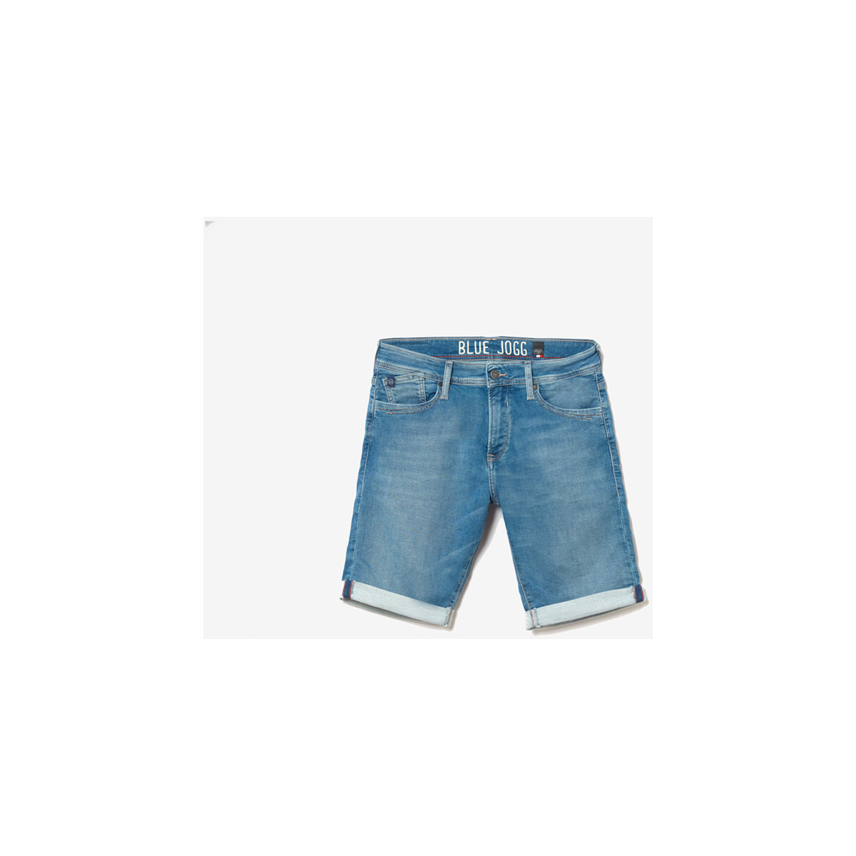 Vêtements Homme Shorts / Bermudas Le Temps des Cerises Bermuda jogg bleu clair Bleu