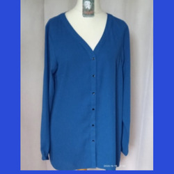 Vêtements Femme Chemises / Chemisiers Vero Moda chemise neuve Vero Moda T XL Bleu