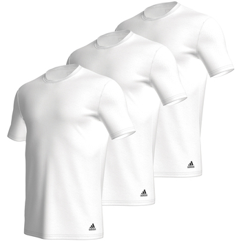 Vêtements Homme T-shirts manches courtes adidas Originals Lot de 3 tee-shirts col rond homme Active Core Coton Blanc