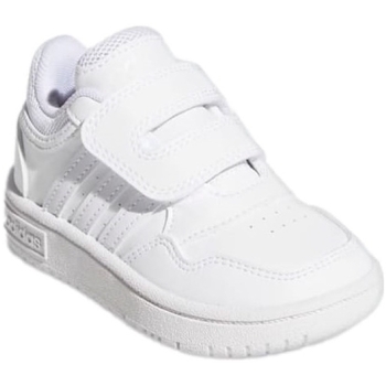 Chaussures Enfant Baskets mode adidas match Originals Baby Sneakers Hoops 3.0 CF I GW0442 Blanc