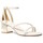 Chaussures Femme Sandales et Nu-pieds MICHAEL Michael Kors 40H3P0MS1L FORTER STRAPPY MID SANDAL Beige