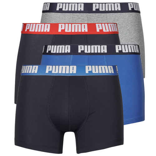 Sous-vêtements Homme Boxers Puma PUMA BOXER X4 Bleu