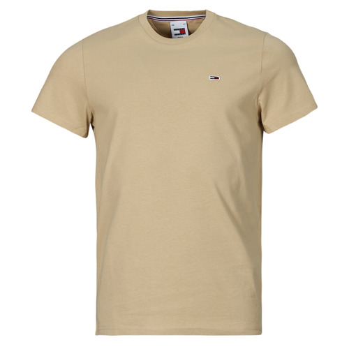 Vêtements Homme T-shirts manches courtes Tommy Sandali Jeans TJM SLIM JERSEY C NECK EXT Beige