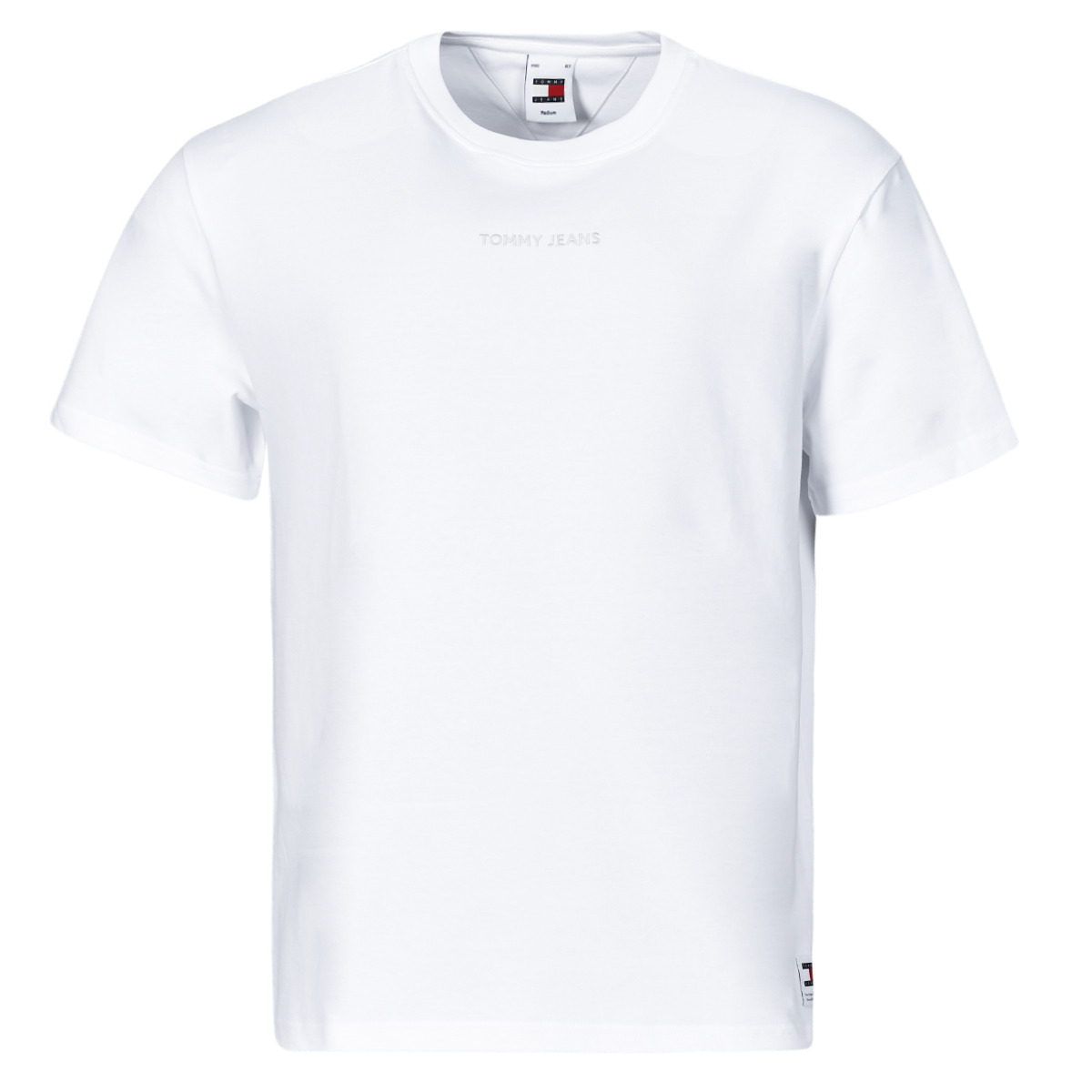 Vêtements Homme T-shirts manches courtes Tommy Baskets Jeans TJM REG S NEW CLASSICS TEE EXT Blanc