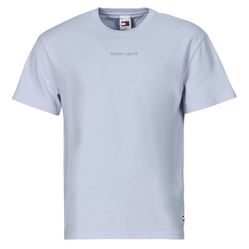 Vêtements Homme Moheli short-sleeve shirt Tommy Jeans TJM REG S NEW CLASSICS TEE EXT Bleu