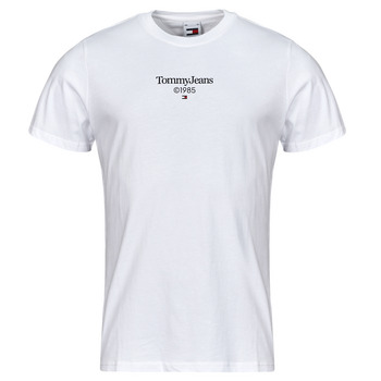 Vêtements Homme T-shirts manches courtes Tommy Blue Jeans TJM SLIM TJ 85 ENTRY Blanc