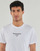 Vêtements Homme T-shirts manches courtes Tommy Jeans TJM SLIM TJ 85 ENTRY Blanc