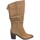 Chaussures Femme Bottes Chika 10 POLO 10 Beige