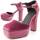 Chaussures Femme Escarpins Leindia 84693 Rose