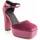 Chaussures Femme Escarpins Leindia 84693 Rose