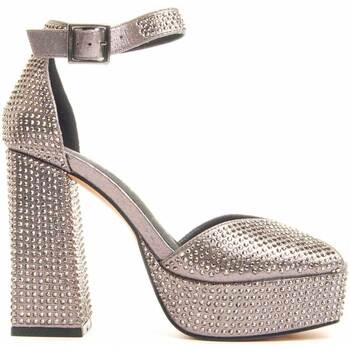 Chaussures Femme Sandales et Nu-pieds Leindia 84699 Gris