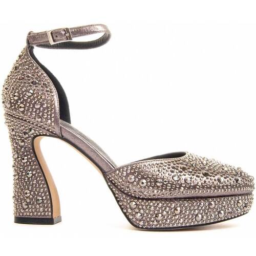 Chaussures Femme Escarpins Leindia 84704 Gris