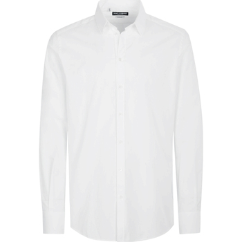 Vêtements Homme Chemises manches longues D&G Chemise Blanc