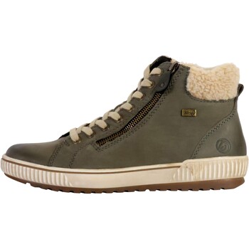 Chaussures Homme Baskets montantes Remonte Basket Montante Cuir Columbo Vert