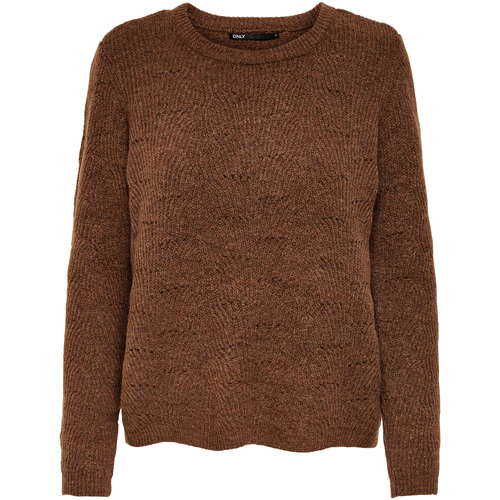 Vêtements Homme Pulls Only Pull col rond Marron