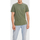 Vêtements Homme T-shirts & Polos Selected T-shirt coton biologique col rond droite Kaki