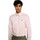 Vêtements Homme Chemises manches longues Lacoste CAMISA SLIM FIT HOMBRE   CH5620 Rose