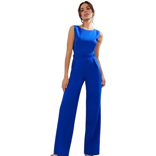 Vêtements Femme Combinaisons / Salopettes Principles DH6124 Bleu