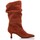 Chaussures Femme Bottes MTNG  Rouge