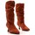 Chaussures Femme Bottes MTNG  Rouge