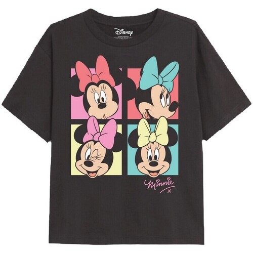 Vêtements Fille T-shirts manches longues Disney TV2421 Multicolore