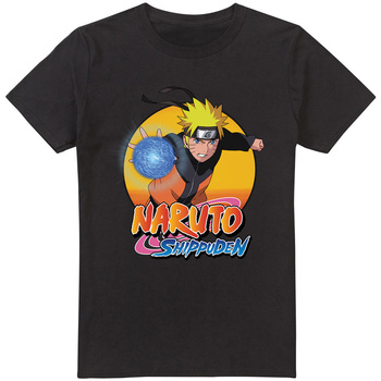 Vêtements Homme T-shirts manches longues Naruto  Noir