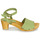 Chaussures Femme Sabots Sanita YARA FLEX Vert