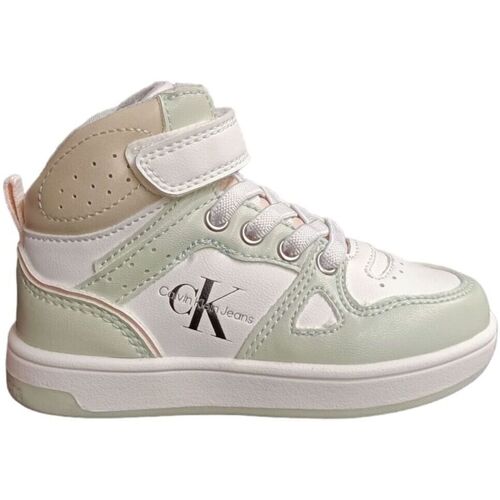 Chaussures Enfant Baskets mode Calvin Klein JEANS Ivy HIGH TOP LACE-UP Multicolore