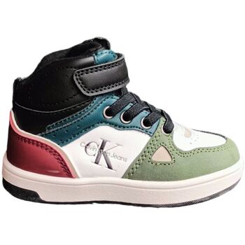 Chaussures Enfant Baskets montantes Calvin Klein Jeans HIGH TOP LACE-UP Multicolore