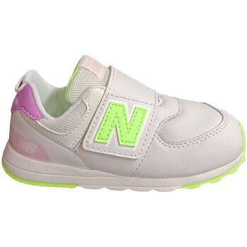 Chaussures Fille Baskets basses New Balance 574 Blanc