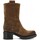 Chaussures Femme Low boots Gio +  Marron