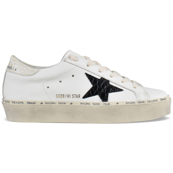 Chaussures Femme Baskets mode Golden Goose Sneakers Mid Star Blanc