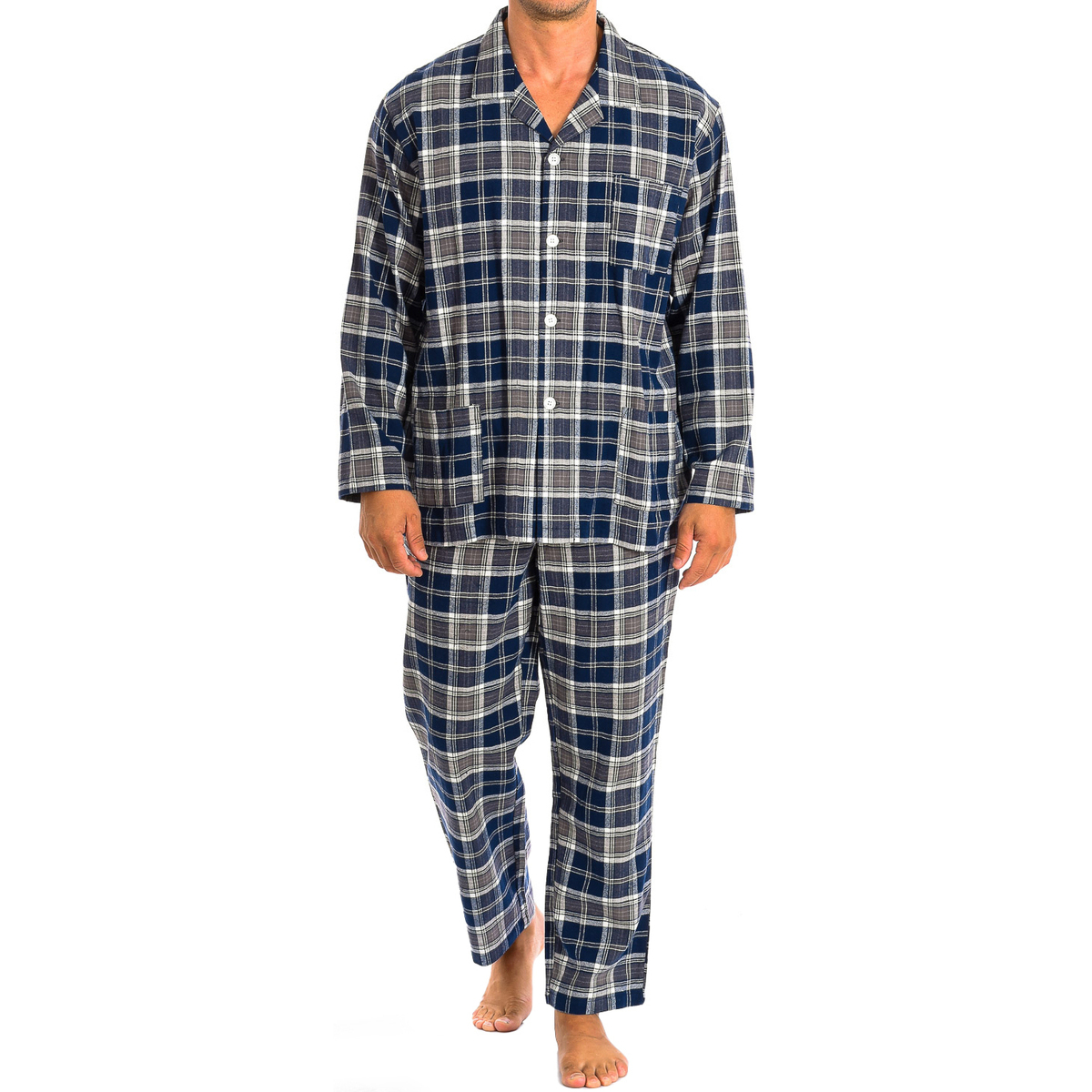 Vêtements Homme Pyjamas / Chemises de nuit Kisses&Love KL30180 Marine