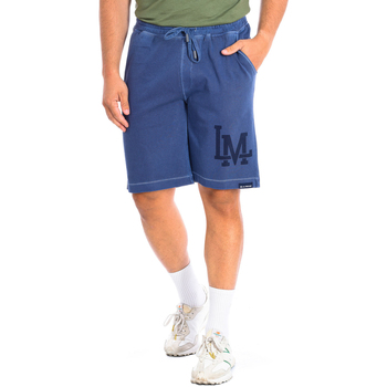 Vêtements Homme straight-jeans med tvättad effekt La Martina TMB305-JS329-07017 Marine