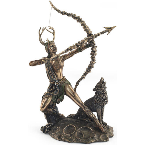 Maison & Déco Statuettes et figurines Signes Grimalt Figure Dieu Artemis Kaki