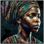 Peinture De Femme Africaine