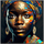 devenez membre gratuitement Tableaux / toiles Signes Grimalt Peinture De Femme Africaine Noir