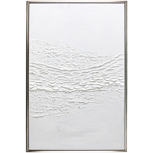 Maison & Déco Tableaux / toiles Signes Grimalt Image Abstraite Blanc