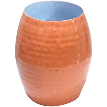 Maison & Déco Vases / caches pots d'intérieur Signes Grimalt Vase En Métal Marron