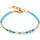 Montres & Bijoux Femme Bracelets Coeur De Lion Bracelet  Princess Spheres turquoise Jaune