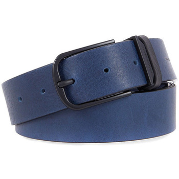 ceinture piquadro  blu cintura fibbia ardiglione 
