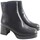 Chaussures Femme Multisport Jordana Botte femme  4057 noire Noir