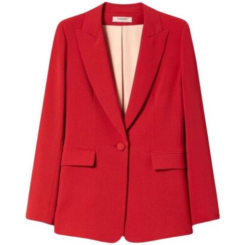 Vêtements Femme Vestes / Blazers Twin Set  Rouge