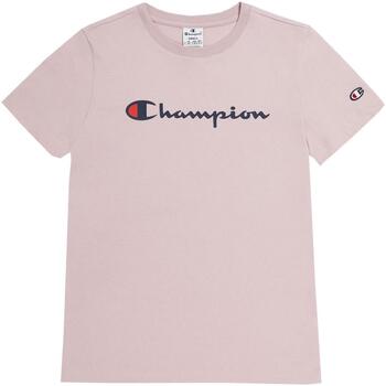 Vêtements Femme Corine De Farme Champion Crewneck t-shirt Violet