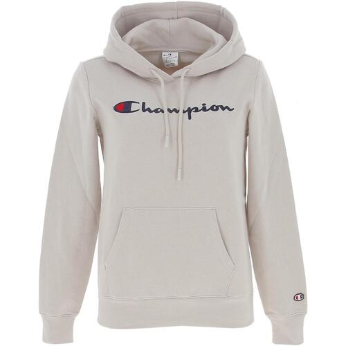 Champion Hooded sweatshirt Beige - Vêtements Sweats Femme 64,95 €