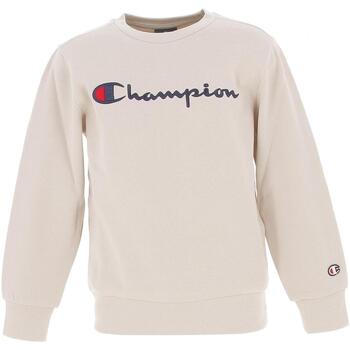 Vêtements Garçon Sweats Champion Crewneck sweatshirt Beige