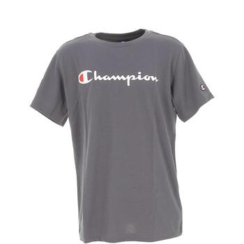 Vêtements Garçon T-shirts manches courtes Champion Crewneck t-shirt Gris