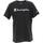 Vêtements Garçon T-shirts manches courtes Champion Crewneck t-shirt Noir