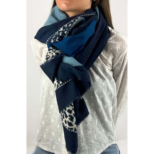 Accessoires textile Femme Echarpes / Etoles / Foulards pour les étudiants Echarpe  Annie Bleu