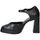 Chaussures Femme Sandales et Nu-pieds Isteria SANDALIAS  23172 MODA JOVEN NAPA NEGRO Noir